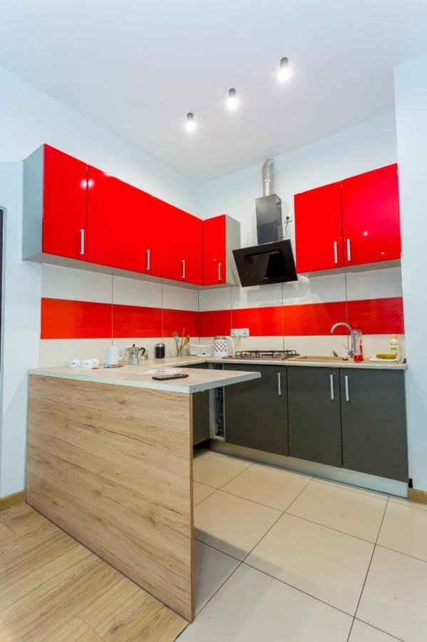 Centrum Red Apartament Apartman Wałbrzych Kültér fotó